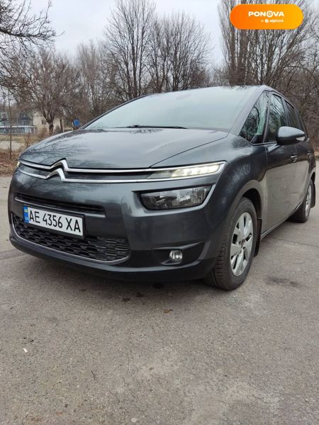 Citroen C4 Picasso, 2016, Дизель, 1.6 л., 240 тыс. км, Микровен, Серый, Жовті Води Cars-Pr-68732 фото