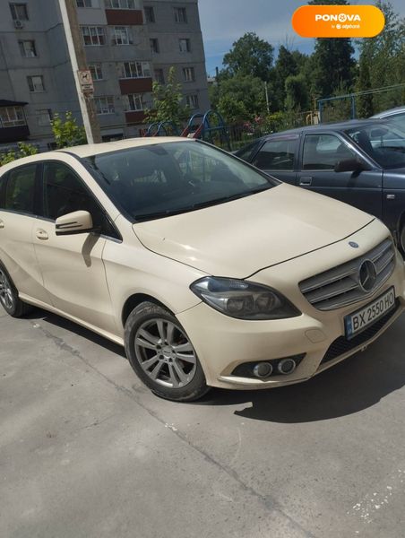 Mercedes-Benz B-Class, 2012, Дизель, 1.8 л., 165 тыс. км, Хетчбек, Желтый, Хмельницкий Cars-Pr-63483 фото