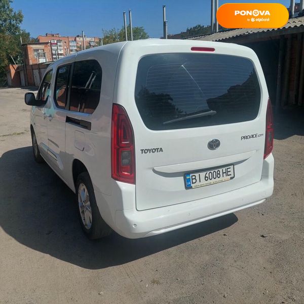 Toyota Proace City Verso, 2021, Дизель, 1.5 л., 94 тыс. км, Минивен, Белый, Полтава Cars-Pr-154480 фото