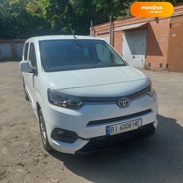 Toyota Proace City Verso, 2021, Дизель, 1.5 л., 94 тыс. км, Минивен, Белый, Полтава Cars-Pr-154480 фото