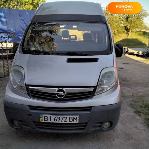 Opel Vivaro, 2010, Дизель, 2 л., 383 тис. км, Мінівен, Сірий, Кременчук Cars-Pr-64091 фото