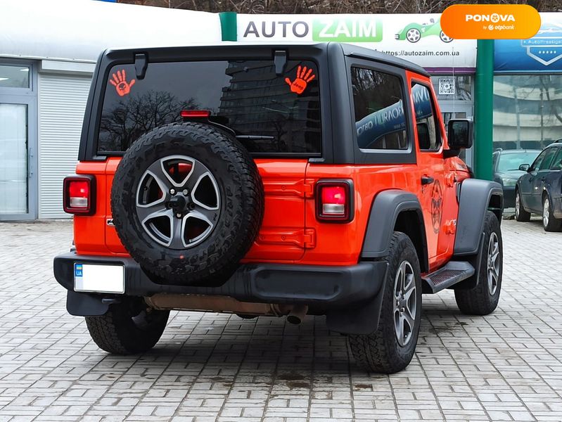 Jeep Wrangler, 2018, Бензин, 3.61 л., 45 тис. км, Позашляховик / Кросовер, Помаранчевий, Дніпро (Дніпропетровськ) 43252 фото