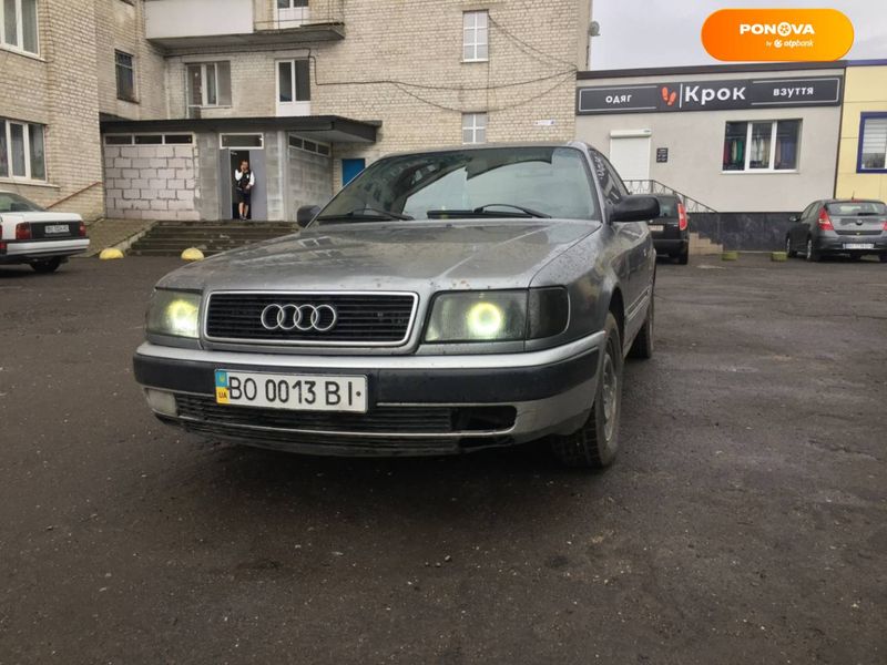 Audi 100, 1991, Дизель, 2.5 л., 300 тыс. км, Седан, Серый, Волочиськ Cars-Pr-65700 фото