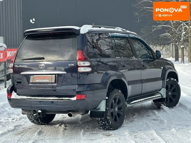 Toyota Land Cruiser Prado, 2005 г., Газ пропан-бутан / Бензин, 260 тыс. км, Внедорожник / Кроссовер, Чорный, Днепр (Днепропетровск) AT-10406762 фото