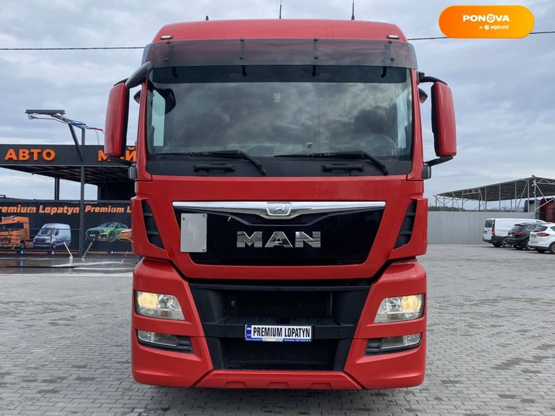 MAN TGX, 2015, Дизель, 12.5 л., 921 тис. км, Тягач, Червоний, Лопатин 100431 фото