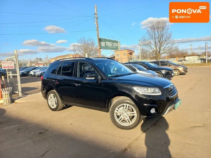 Hyundai Santa FE, 2012 г., Дизель, 215 тыс. км, Внедорожник / Кроссовер, Чорный, Полтава AT-10409010 фото