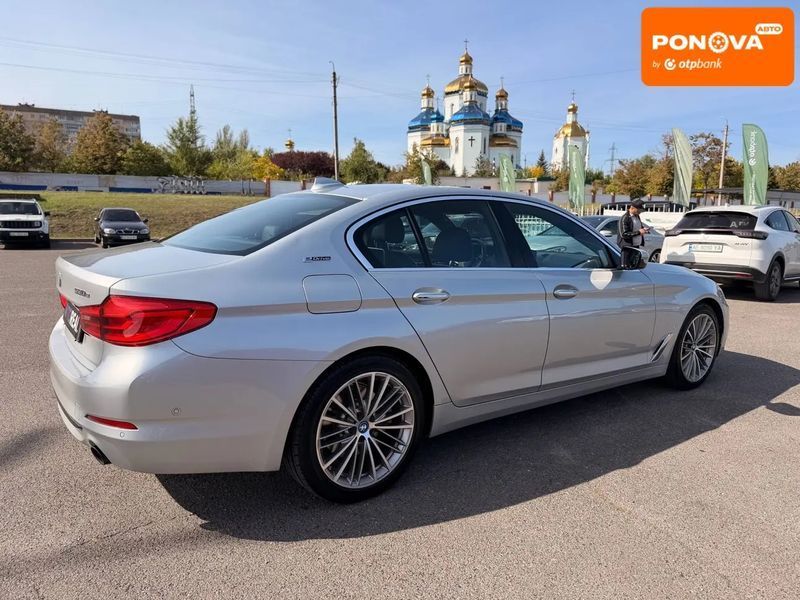 BMW 5 Series, 2018 г., Гибрид (HEV), 173 тыс. км, Седан, Серый, Кривой Рог AT-10428567 фото