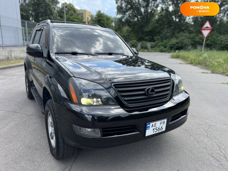 Lexus GX, 2005, Газ пропан-бутан / Бензин, 4.7 л., 232 тыс. км, Внедорожник / Кроссовер, Чорный, Днепр (Днепропетровск) 53101 фото