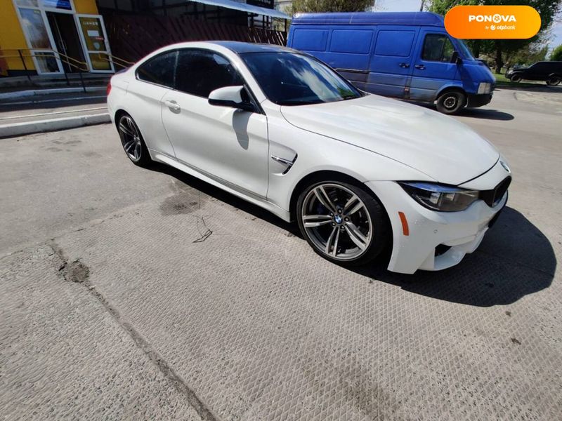 BMW M4, 2016, Бензин, 2.98 л., 134 тыс. км, Купе, Белый, Черкассы Cars-Pr-61767 фото