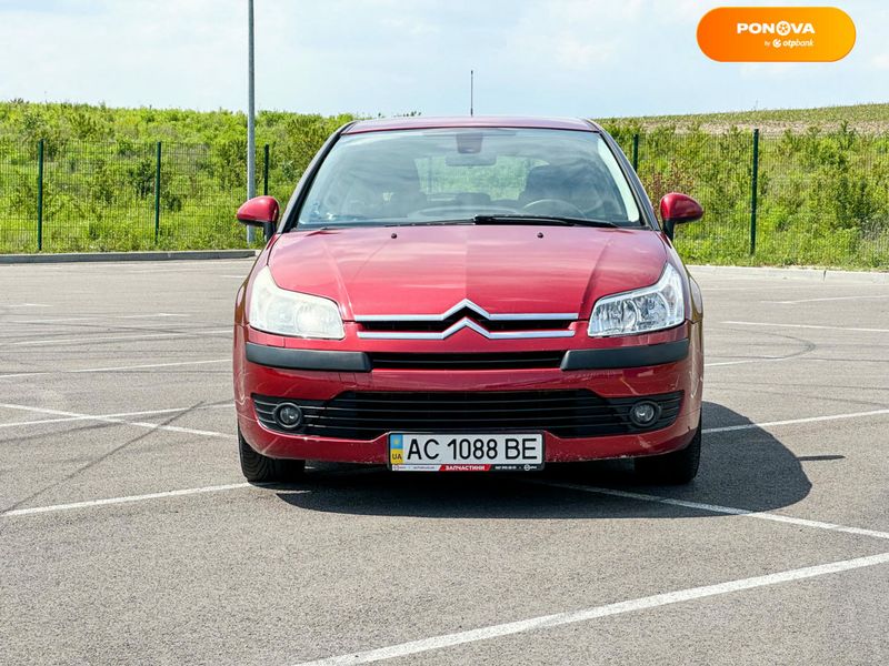 Citroen C4, 2008, Бензин, 1.6 л., 154 тис. км, Хетчбек, Червоний, Рівне 101005 фото