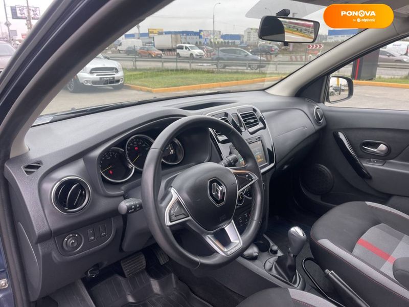 Renault Sandero StepWay, 2019, Бензин, 0.9 л., 61 тыс. км, Хетчбек, Синий, Киев 11244 фото