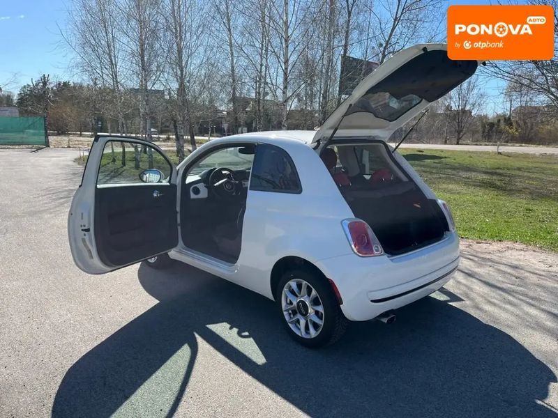Fiat 500, 2017 г., Бензин, 190 тыс. км, Купе, Белый, Киев AT-10418340 фото