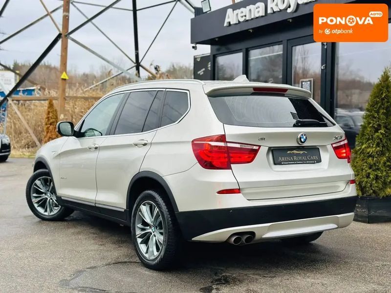 BMW X3, 2013 г., Бензин, 93 тыс. км, Внедорожник / Кроссовер, Бежевый, Харьков AT-10406407 фото