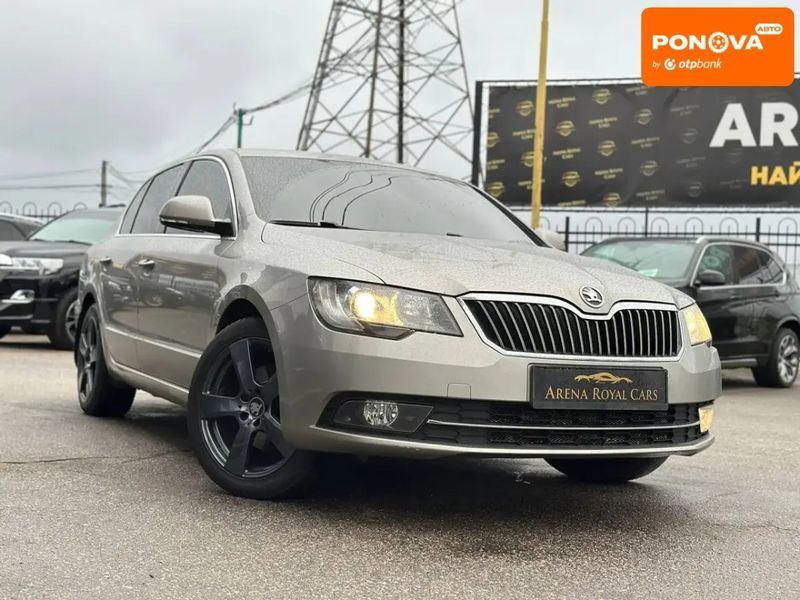 Skoda Superb, 2013 р., Газ пропан-бутан / Бензин, 227 тис. км, Седан, Бежевий, Харків AT-10403395 фото