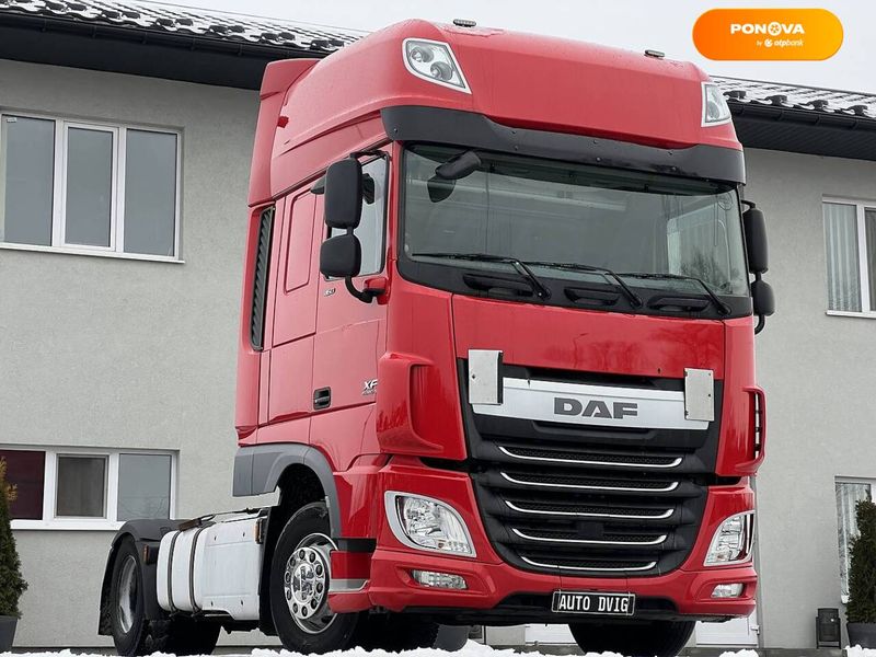 DAF XF, 2014, Дизель, 12.9 л., 949 тис. км, Тягач, Червоний, Луцьк 38066 фото