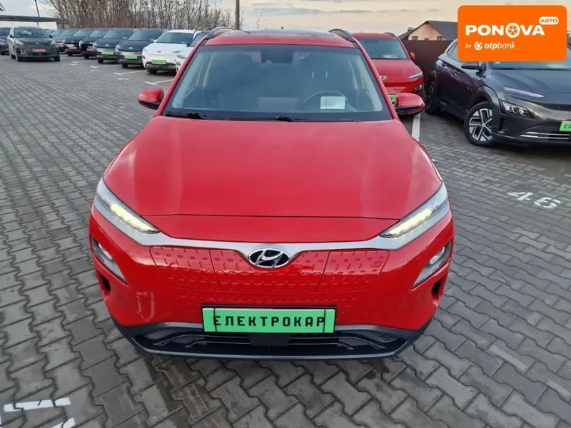 Hyundai Kona Electric, 2020 р., Електро, 104 тис. км, Позашляховик / Кросовер, Червоний, Вінниця AT-10407622 фото