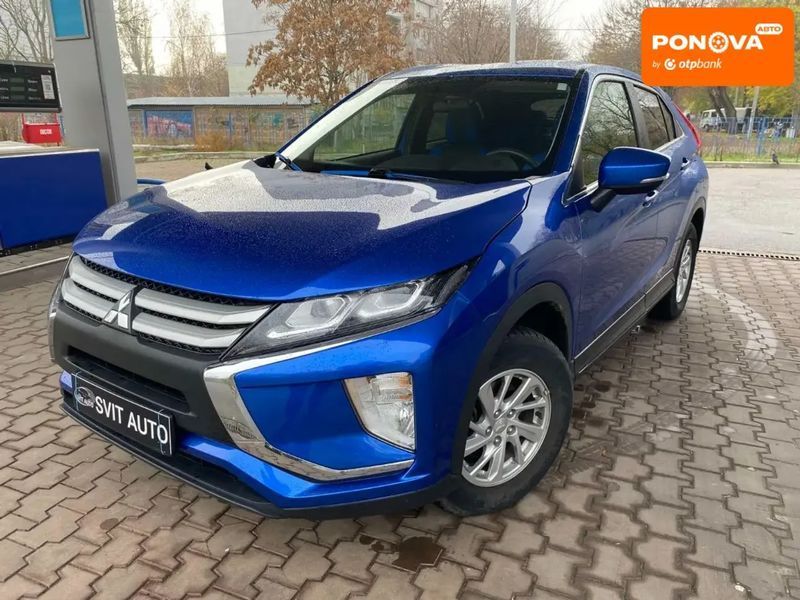 Mitsubishi Eclipse Cross, 2018 р., Бензин, 126 тис. км, Позашляховик / Кросовер, Синій, Миколаїв AT-10404786 фото