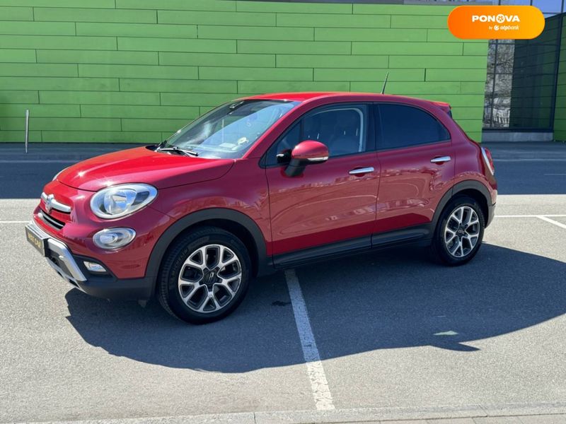 Fiat 500X, 2017, Бензин, 1.37 л., 58 тис. км, Позашляховик / Кросовер, Червоний, Київ 35158 фото