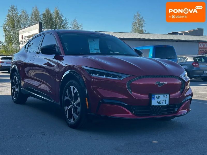 Ford Mustang Mach-E, 2020 р., Електро, 52 тис. км, Позашляховик / Кросовер, Червоний, Житомир AT-10416576 фото