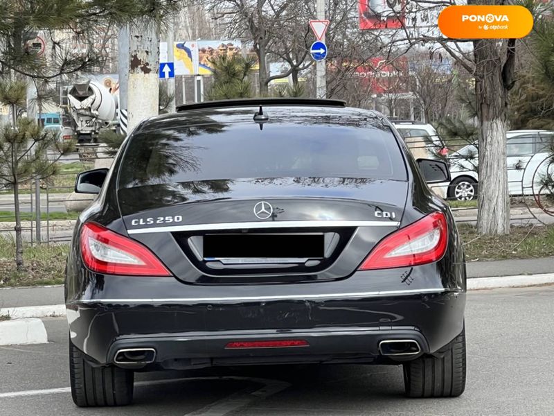 Mercedes-Benz CLS-Class, 2013, Дизель, 2.14 л., 130 тис. км, Седан, Чорний, Одеса 22665 фото