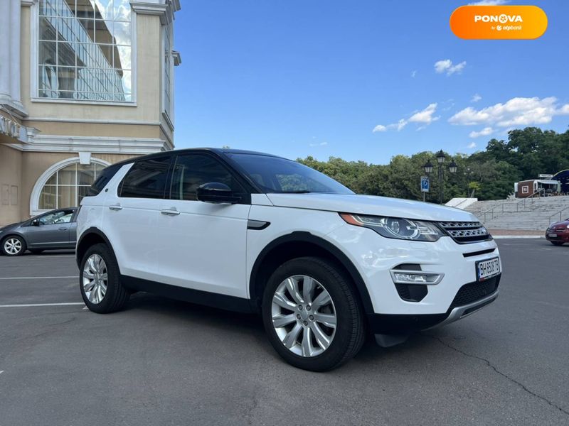 Land Rover Discovery Sport, 2015, Бензин, 2 л., 55 тис. км, Позашляховик / Кросовер, Білий, Одеса 98871 фото