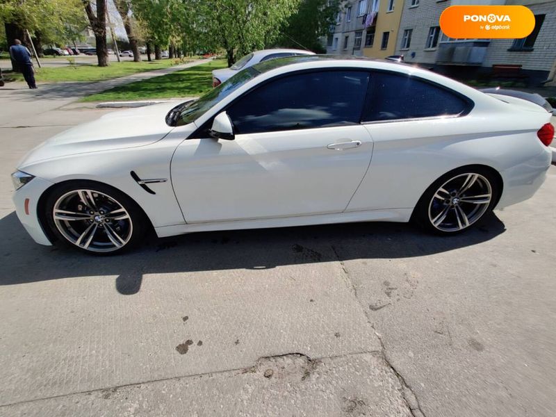 BMW M4, 2016, Бензин, 2.98 л., 134 тыс. км, Купе, Белый, Черкассы Cars-Pr-61767 фото