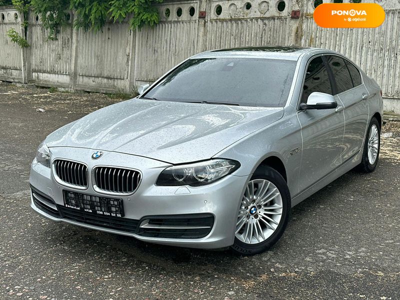 BMW 5 Series, 2013, Дизель, 2 л., 190 тыс. км, Седан, Серый, Киев Cars-Pr-67923 фото