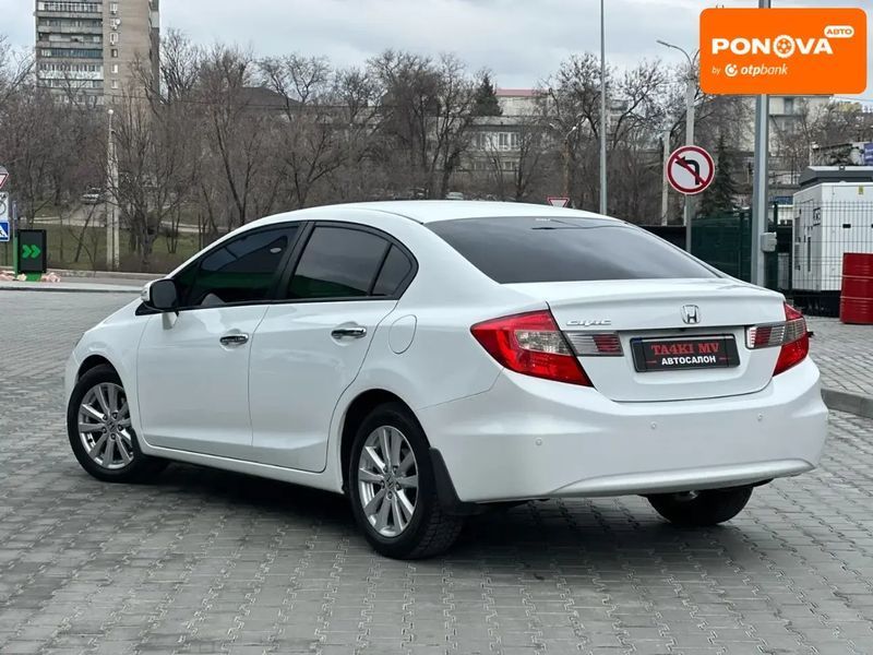 Honda Civic, 2012 р., Бензин, 125 тис. км, Седан, Білий, Дніпро (Дніпропетровськ) AT-10412281 фото