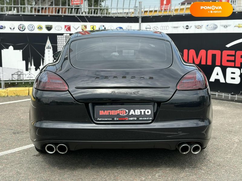 Porsche Panamera, 2010, Бензин, 4.81 л., 118 тис. км, Фастбек, Чорний, Київ 106933 фото