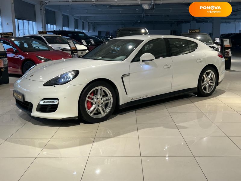 Porsche Panamera, 2012, Бензин, 4.81 л., 136 тис. км, Фастбек, Білий, Київ 43418 фото