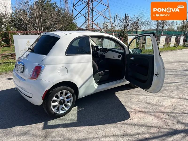 Fiat 500, 2017 г., Бензин, 190 тыс. км, Купе, Белый, Киев AT-10418340 фото