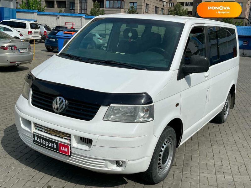 Volkswagen Transporter, 2005, Дизель, 1.9 л., 367 тис. км, Мінівен, Білий, Одеса 39210 фото