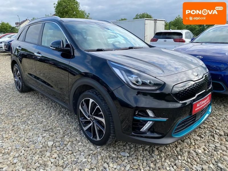 Kia Niro, 2020 г., Електро, 83 тыс. км, Внедорожник / Кроссовер, Чорный, Сопошин AT-10400060 фото