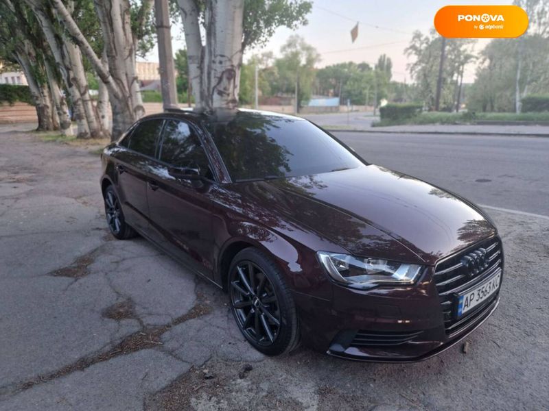 Audi A3, 2014, Бензин, 1.8 л., 198 тис. км, Седан, Червоний, Запоріжжя Cars-Pr-68976 фото