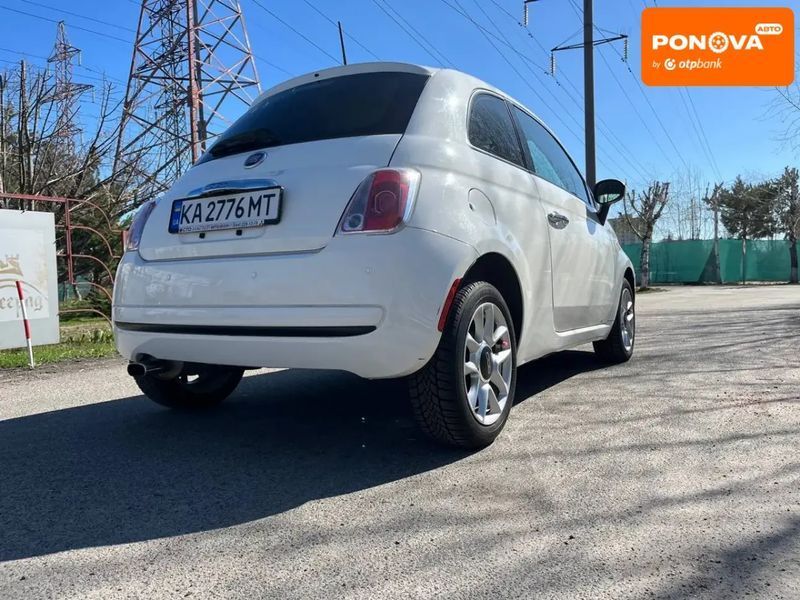 Fiat 500, 2017 г., Бензин, 190 тыс. км, Купе, Белый, Киев AT-10418340 фото