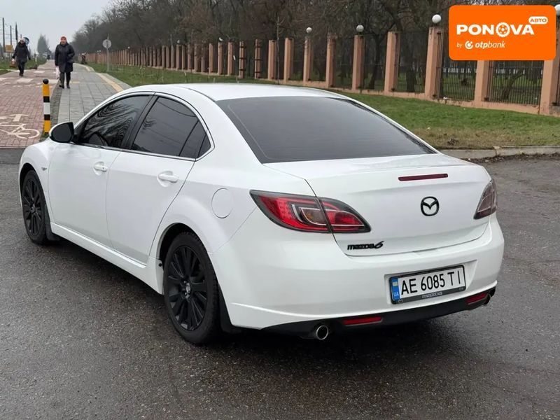 Mazda 6, 2009 р., Бензин, 182 тис. км, Седан, Білий, Кропивницький (Кіровоград) AT-10406636 фото