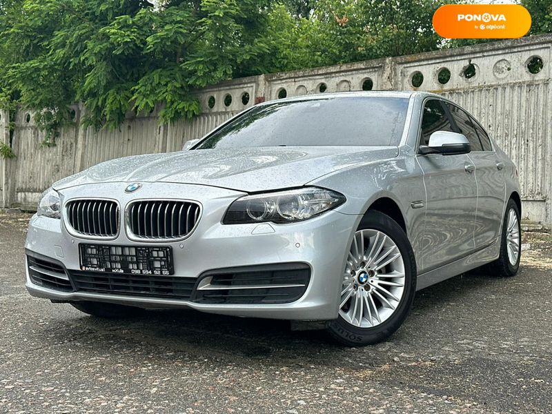 BMW 5 Series, 2013, Дизель, 2 л., 190 тыс. км, Седан, Серый, Киев Cars-Pr-67923 фото