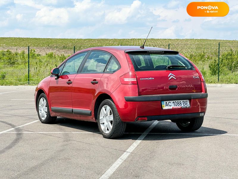 Citroen C4, 2008, Бензин, 1.6 л., 154 тис. км, Хетчбек, Червоний, Рівне 101005 фото