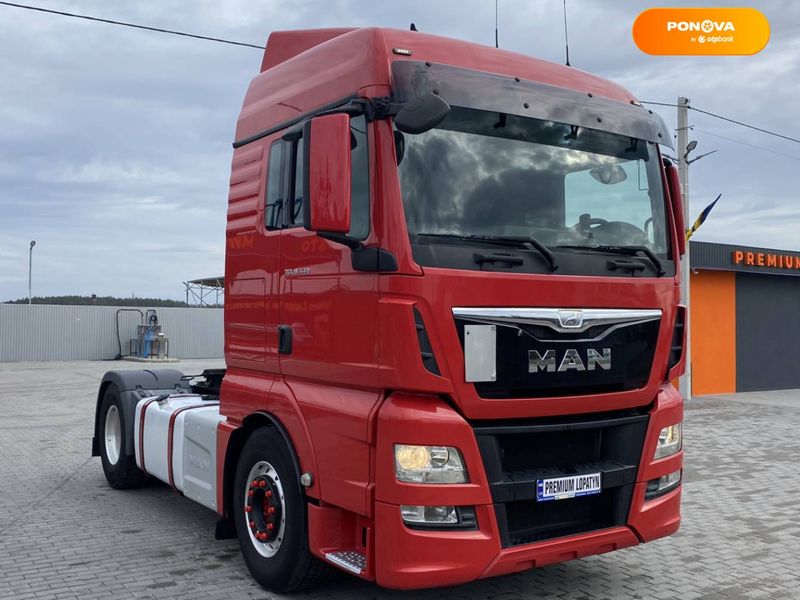 MAN TGX, 2015, Дизель, 12.5 л., 921 тис. км, Тягач, Червоний, Лопатин 100431 фото