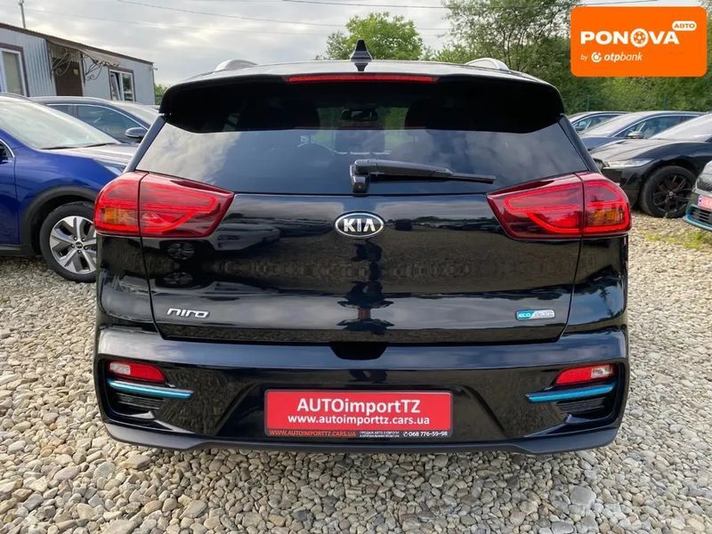 Kia Niro, 2020 г., Електро, 83 тыс. км, Внедорожник / Кроссовер, Чорный, Сопошин AT-10400060 фото