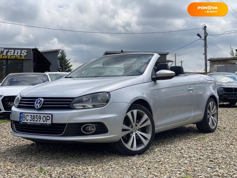 Volkswagen Eos, 2011, Бензин, 1.98 л., 49 тис. км, Кабріолет, Сірий, Стрий 100103 фото