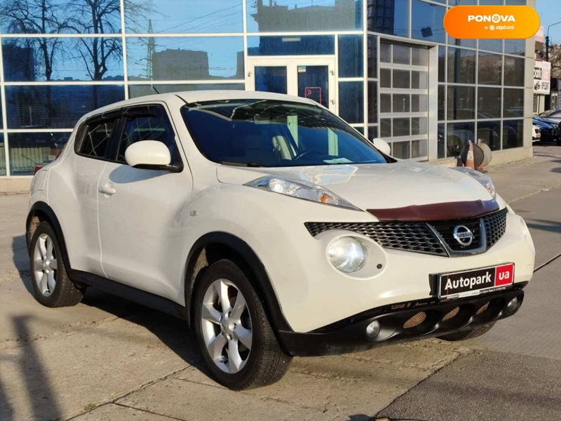 Nissan Juke, 2013, Газ пропан-бутан / Бензин, 1.6 л., 67 тис. км, Позашляховик / Кросовер, Білий, Харків 30511 фото