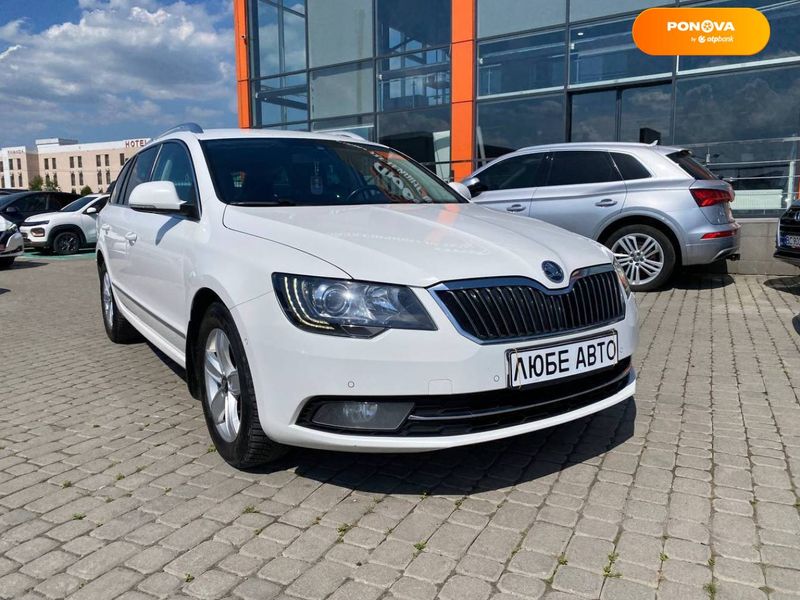 Skoda Superb, 2013, Дизель, 290 тис. км, Універсал, Білий, Львів 101657 фото