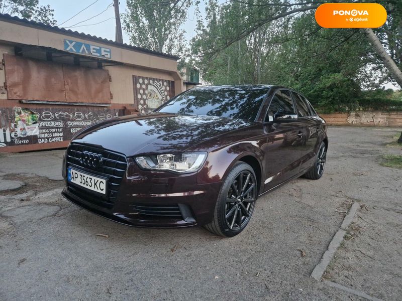 Audi A3, 2014, Бензин, 1.8 л., 198 тыс. км, Седан, Красный, Запорожье Cars-Pr-68976 фото