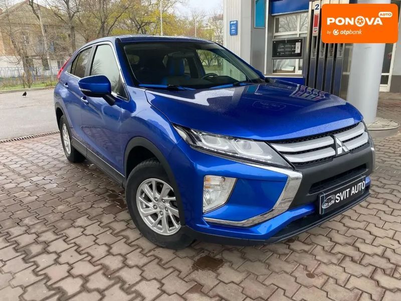 Mitsubishi Eclipse Cross, 2018 р., Бензин, 126 тис. км, Позашляховик / Кросовер, Синій, Миколаїв AT-10404786 фото