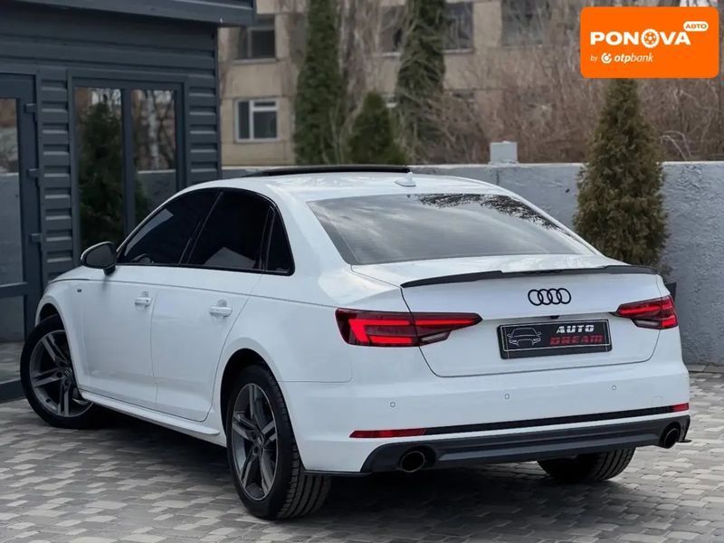 Audi A4, 2018 р., Бензин, 100 тис. км, Седан, Білий, Кропивницький (Кіровоград) AT-10415553 фото