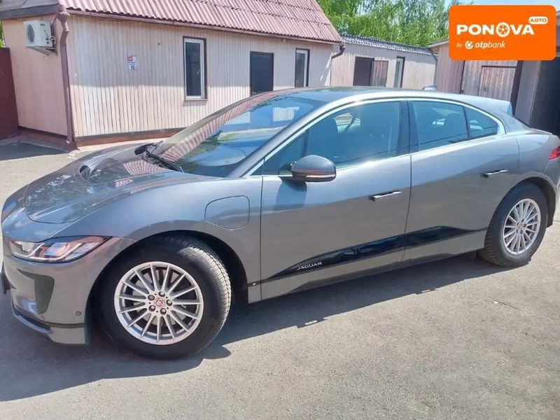 Jaguar I-Pace, 2019 р., Електро, 191 тис. км, Позашляховик / Кросовер, Сірий, Київ AT-10400288 фото