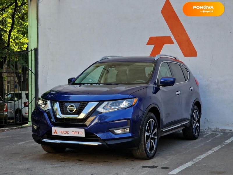 Nissan Rogue, 2016, Бензин, 2.49 л., 133 тис. км, Позашляховик / Кросовер, Синій, Одеса 109988 фото