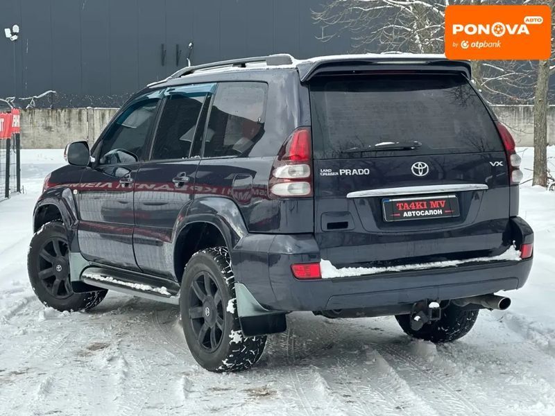 Toyota Land Cruiser Prado, 2005 г., Газ пропан-бутан / Бензин, 260 тыс. км, Внедорожник / Кроссовер, Чорный, Днепр (Днепропетровск) AT-10406762 фото