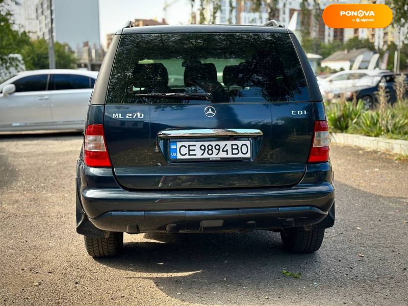 Mercedes-Benz M-Class, 2004, Дизель, 333 тис. км, Позашляховик / Кросовер, Чорний, Чернівці 110214 фото